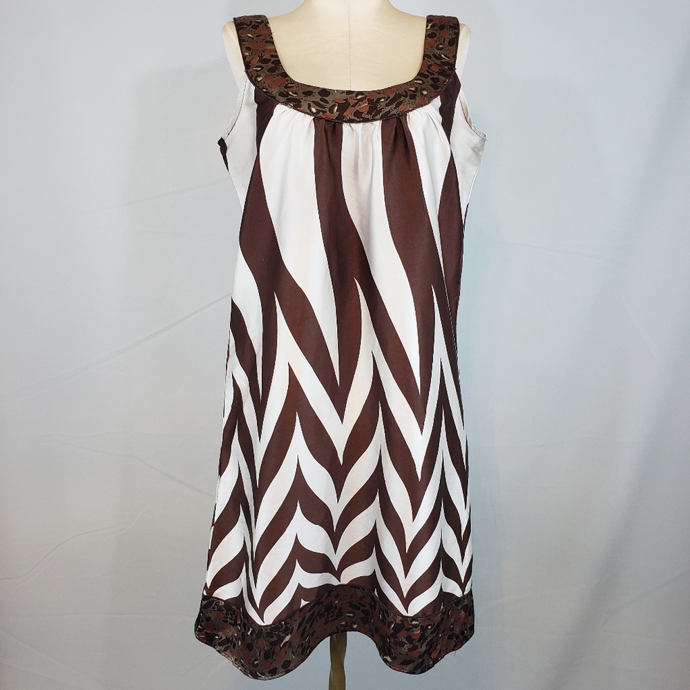BCBG Maxazria satin sundress size Medium